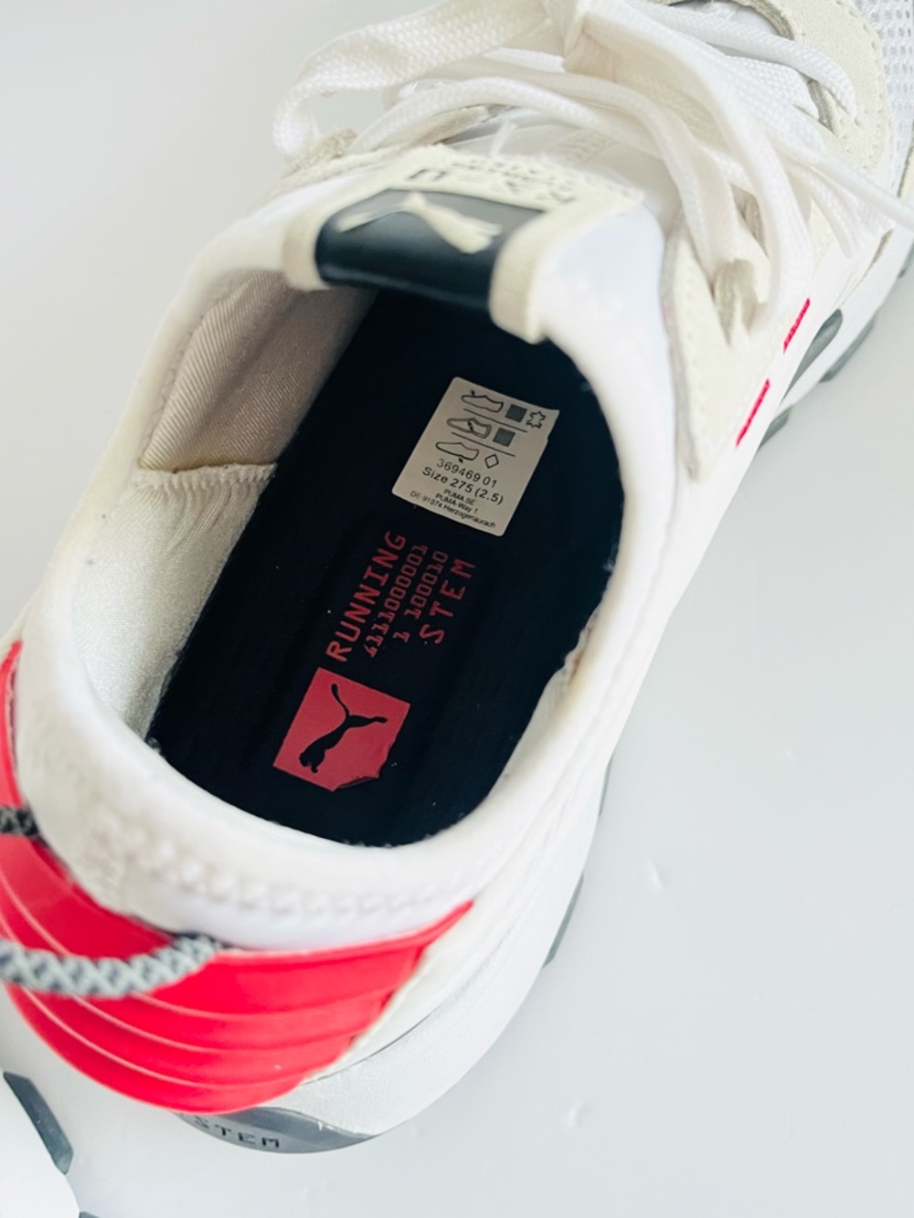 Puma RS-0 Winter INJ Toys Chunky Sneakers Men’s 9.5 White Red - Picture 10 of 14